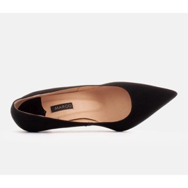 Marco Shoes Escarpins en daim élégants le noir 7