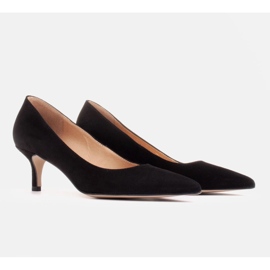 Marco Shoes Escarpins élégants avec un talon plus bas le noir 4