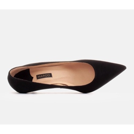 Marco Shoes Escarpins élégants avec un talon plus bas le noir 5