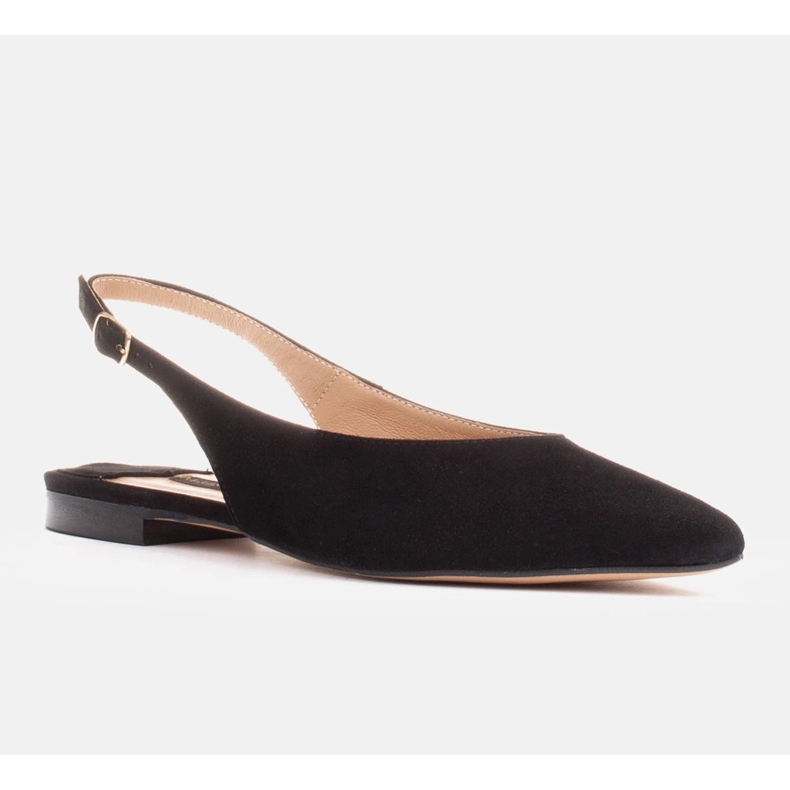 Marco Shoes Sandales en daim naturel noir le noir 1