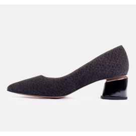 Marco Shoes Escarpins en daim le noir 6