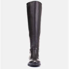 Marco Shoes Bottes classiques avec une tige plus large le noir 2