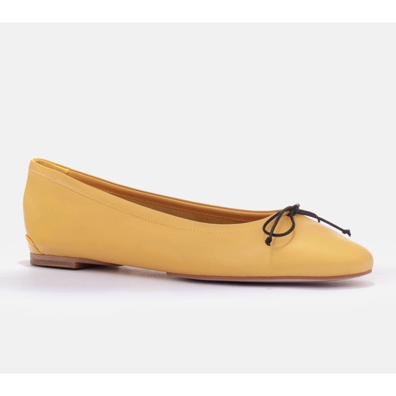 Marco Shoes ballerines Passo jaune 1