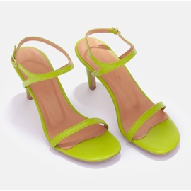 Marco Shoes Sandales à talons hauts vert 1