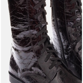Marco Shoes Bottines classiques à talons bas le noir 6
