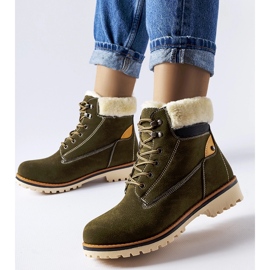 Bottes Montalbino isolées vertes 1