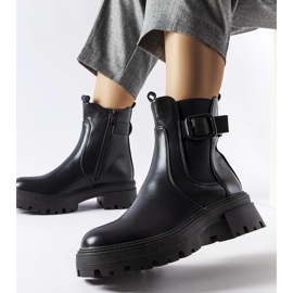 Bottines Parolise isolées noires 1