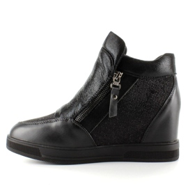 Sneakers sur un coin caché 2017-1 Noir 1