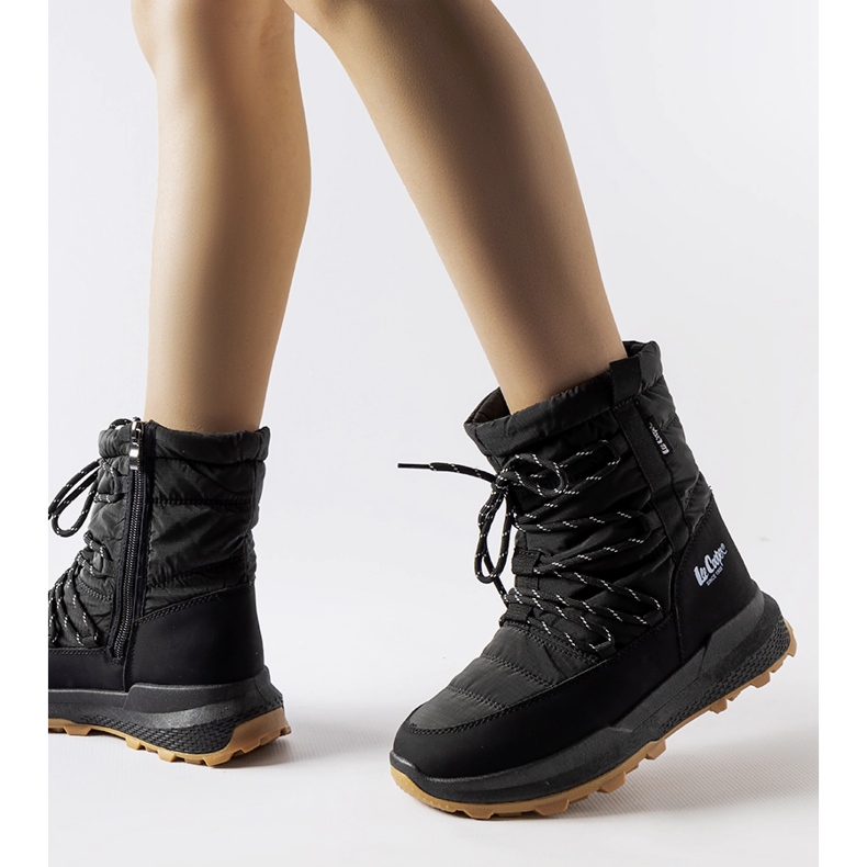 Bottes de neige Lee Cooper LCJ-23-44-1987L noires le noir 2