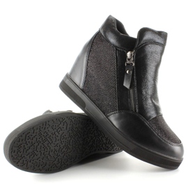 Sneakers sur un coin caché 2017-1 Noir le noir 5