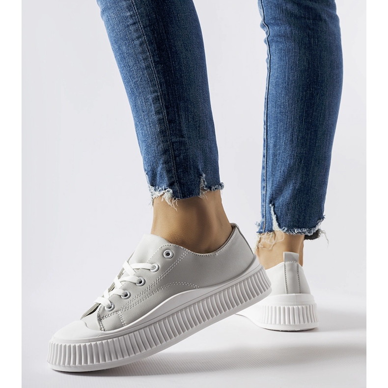 Baskets à plateforme Erbezzo grises 1