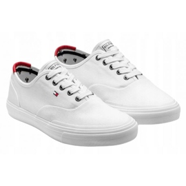 Tommy Hilfiger Core Oxford Twill Sneaker M FM0FM02670 chaussures blanc 1