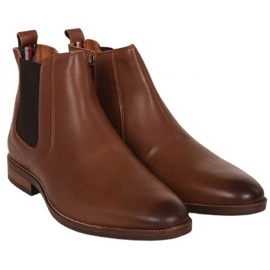 Chaussures Tommy Hilfiger Essential Hilfiger Lth Chelsea M FM0FM04182 brun 1