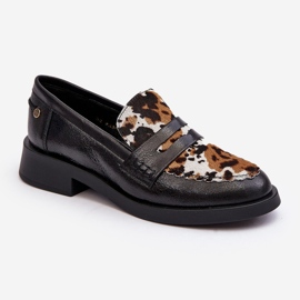 Chaussures en Cuir Mocassins Femme Maciejka 06250-01 Noir le noir 1