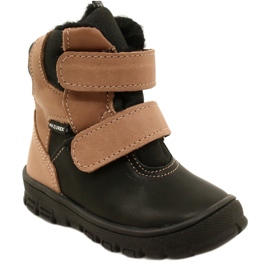Bottes de neige imperméables TE-POR Mazurek 1351 noir et beige 1