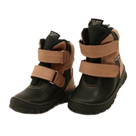 Bottes de neige imperméables TE-POR Mazurek 1351 noir et beige le noir 3
