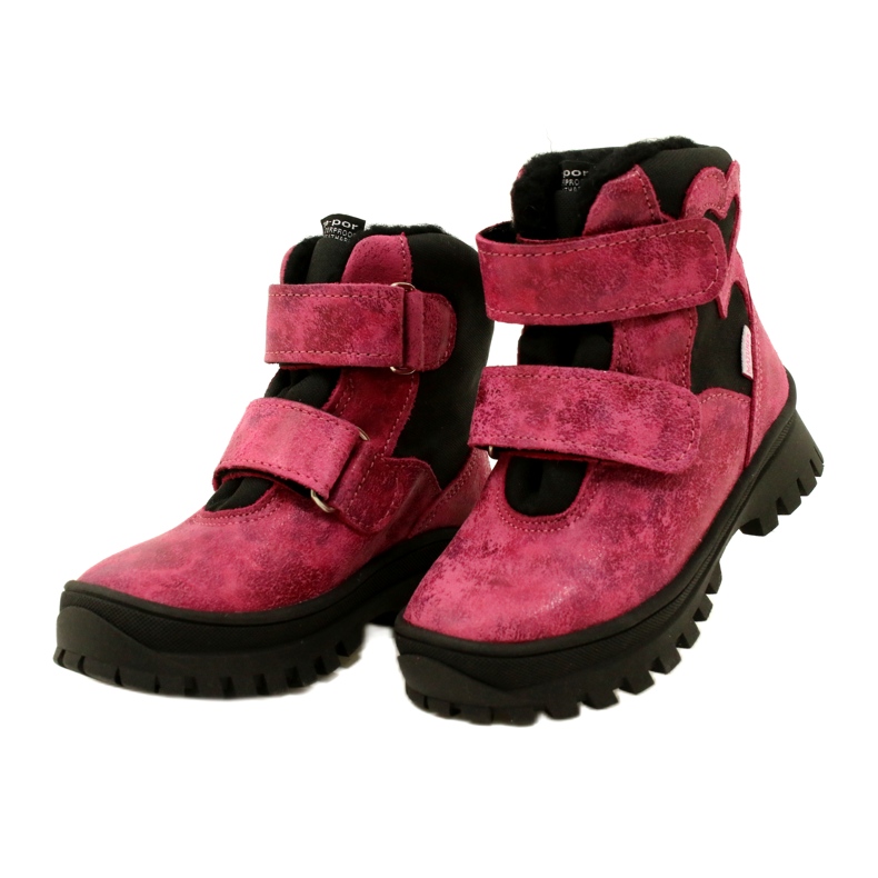 Bottes de neige en cuir des filles TE-Por Mazurek 1351 rose 3 Bottes de neige en cuir des filles TE-Por Mazurek 1351 rose 3