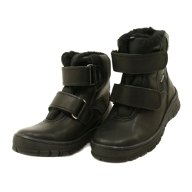 Bottes de neige en cuir pour enfants TE-Por Mazurek 1351 noir 3