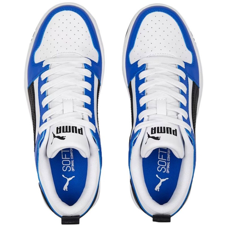Chaussures Puma Rebound Layup Lo Sl Jr 370490 19 blanc 1
