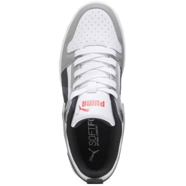 Chaussures Puma Rebound Layup Lo Sl Jr 370490 20 blanche 1