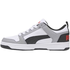 Chaussures Puma Rebound Layup Lo Sl Jr 370490 20 blanche 2