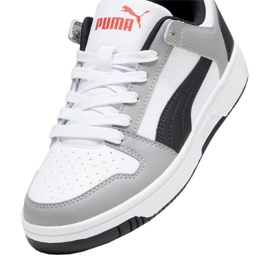 Chaussures Puma Rebound Layup Lo Sl Jr 370490 20 blanche 3
