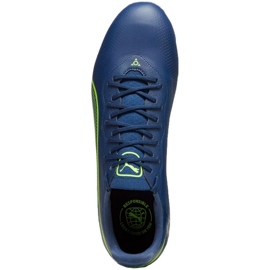 Chaussures de football Puma King Pro FG/AG 107566 02 bleu 1 Chaussures de football Puma King Pro FG/AG 107566 02 bleu 1
