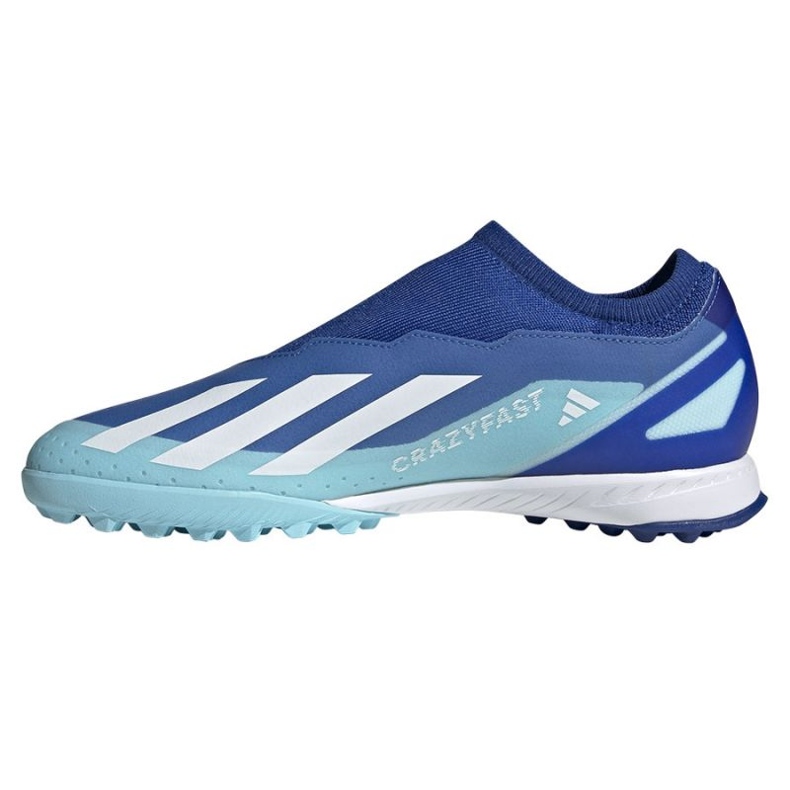 Chaussures de football Adidas X Crazyfast.3 Ll Tf ID9347 bleu 1