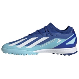Chaussures de football adidas X Crazyfast.3 Tf ID9338 bleu 1