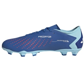 Chaussures de football Adidas Predator Accuracy.3 L Fg GZ0015 bleu 1