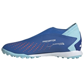 Chaussures de football Adidas Predator Accuracy.3 Ll Tf GZ0001 bleu 1 Chaussures de football Adidas Predator Accuracy.3 Ll Tf GZ0001 bleu 1