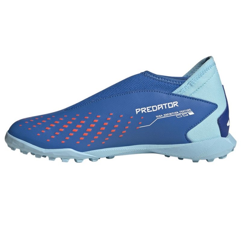Chaussures de football Adidas Predator Accuracy.3 Ll Tf IE9437 bleu 1 Chaussures de football Adidas Predator Accuracy.3 Ll Tf IE9437 bleu 1