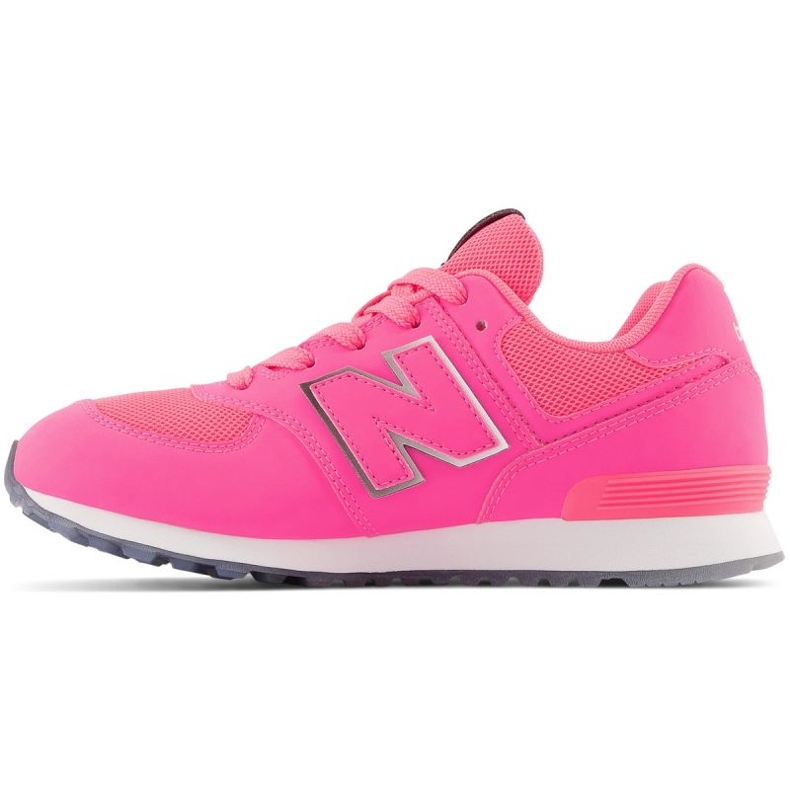 Chaussures New Balance Jr GC574IN1 rose 1 Chaussures New Balance Jr GC574IN1 rose 1