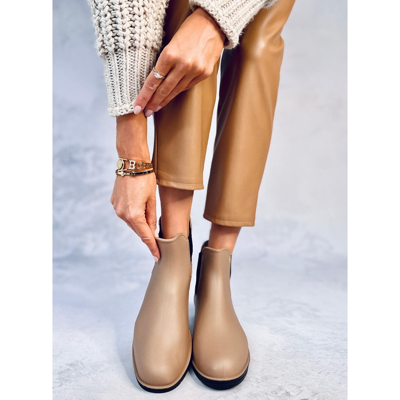 Galoches femme Jodhpur Foxy Khaki beige 2