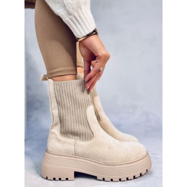 Bottines élastiques Winters Beige 1