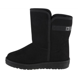 Bottes de neige haute isolée des femmes Big Star KK274618 Black le noir 3