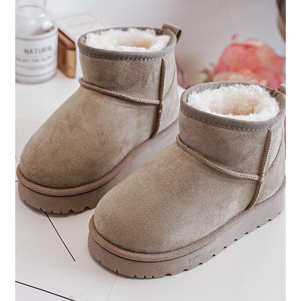 Bottes de neige isolées pour enfants vertes Nallita 1