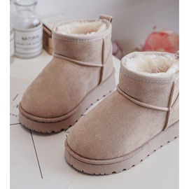 Bottes de neige isolées pour enfants Beige Nallita 1