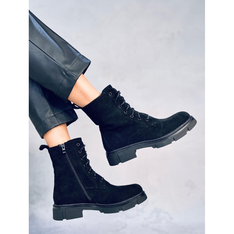 Travailleurs à lacets Turner Black noir 2