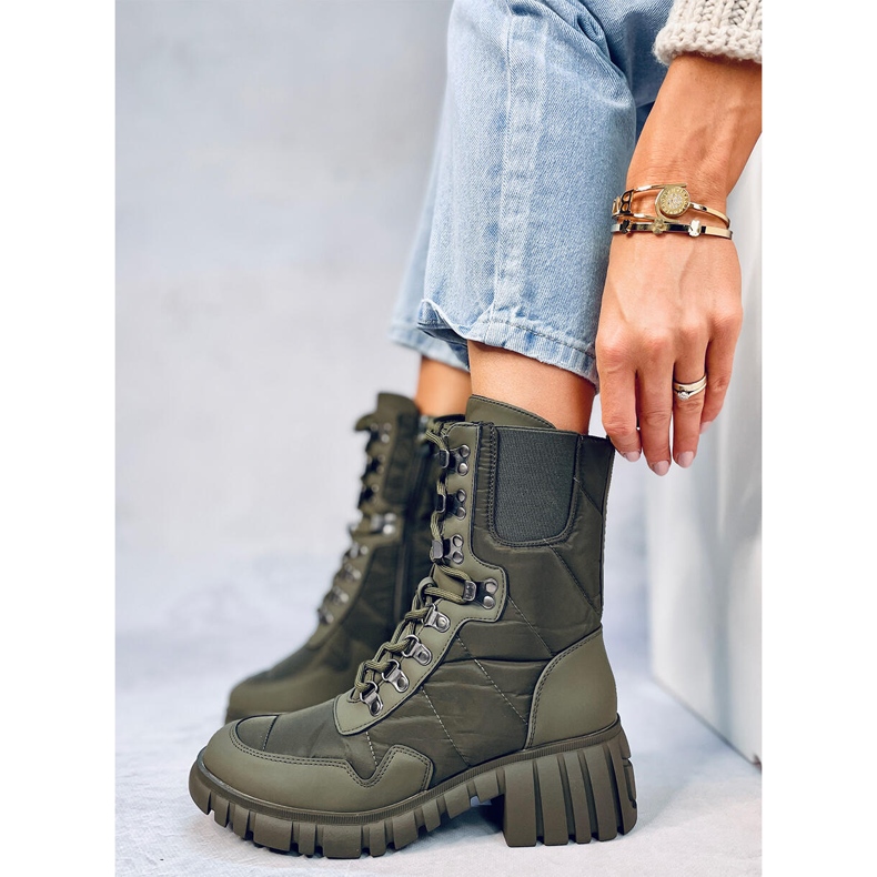 Bottes en nylon Jewel Green vert 1