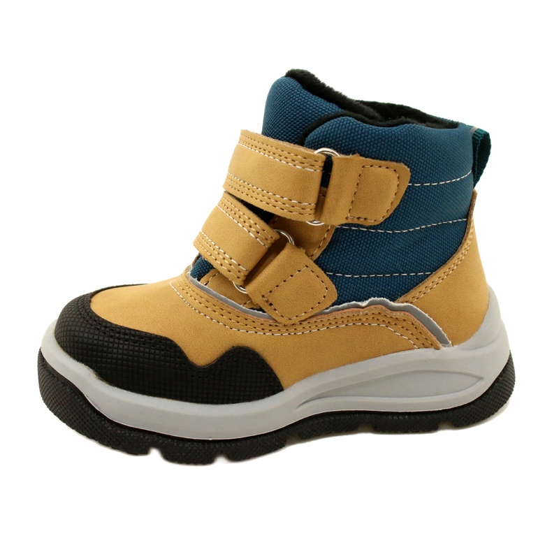 Boots pour enfants Camel News 22dz23-5250 jaune 1