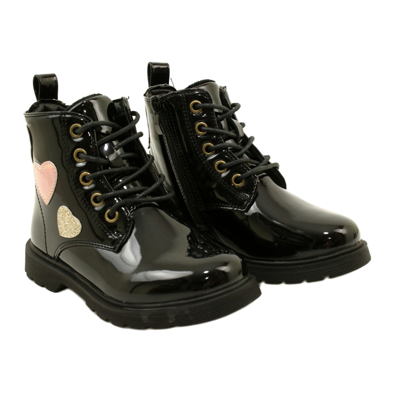 Bottes Laquées Miss 23DZ23-6599 le noir 5 Bottes Laquées Miss 23DZ23-6599 le noir 5