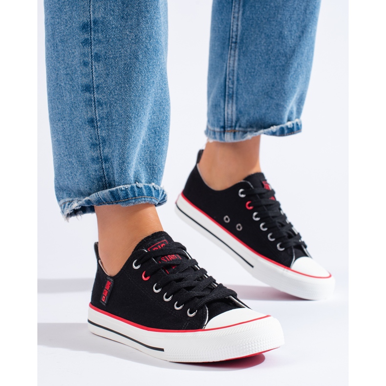 Baskets femme Big Star JJ274122 noir 1