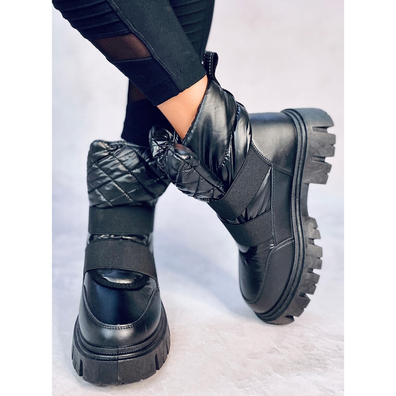Bottes de neige Uffie Black pour femmes noir 1