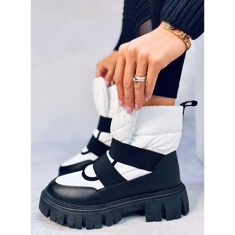 Bottes de neige Uffie White pour femmes blanc 1