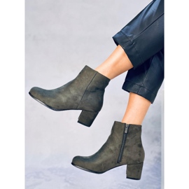 Bottines Talgo Green à talons hauts vert 4