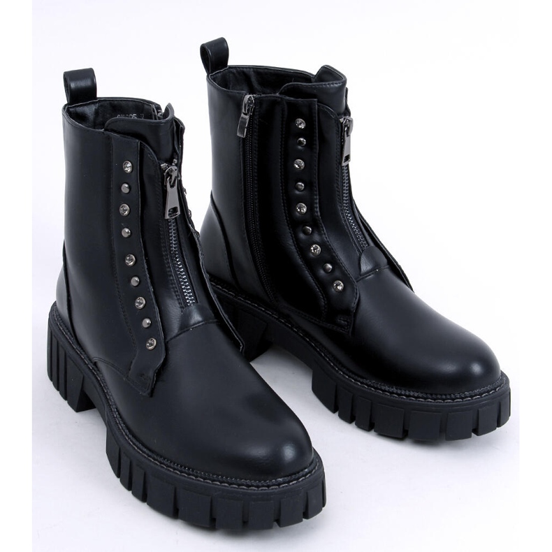 Bottes noires Doyle le noir 1