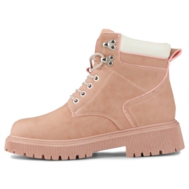 Bottes classiques pour femmes en rose 2