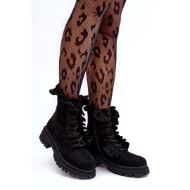 Seastar Marchandises isolées bottes à thètes plates noires 2