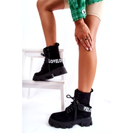 Seastar Bottes hautes en daim avec isolation, noir 3